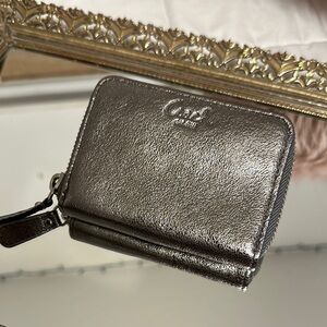 Coach Metallic Leather Wallet